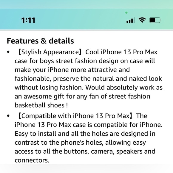 IPHONE 13 Pro Max apple phone case NWT - Picture 11 of 12